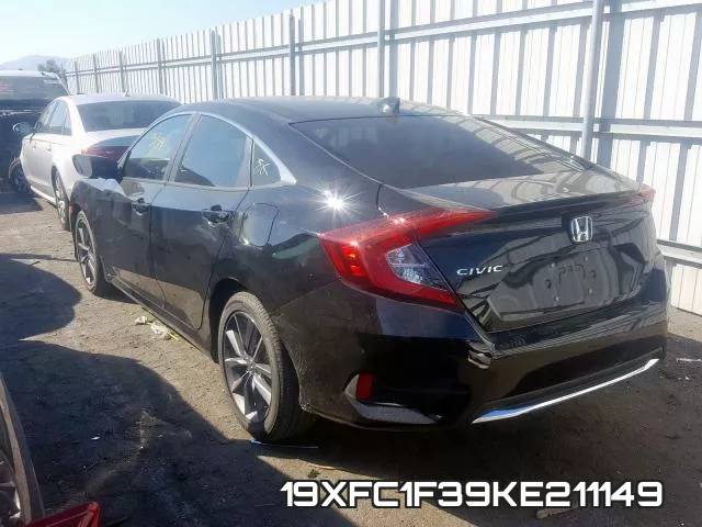19XFC1F39KE211149 фото 4
