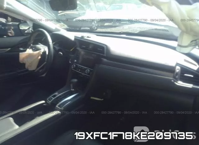 19XFC1F78KE209735 фото 6