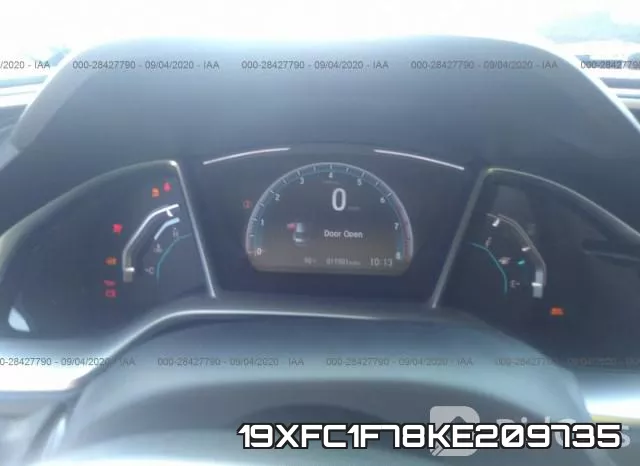 19XFC1F78KE209735 фото 8