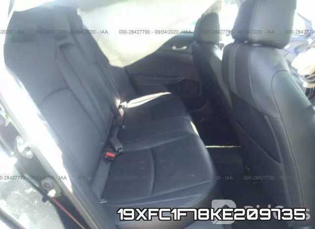 19XFC1F78KE209735 фото 9