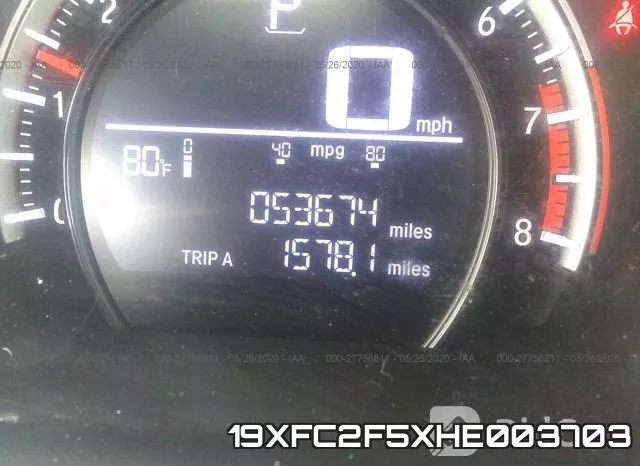 19XFC2F5XHE003703 фото 8