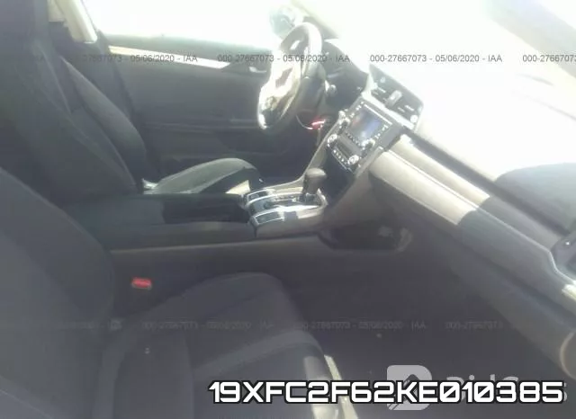 19XFC2F62KE010385 фото 6
