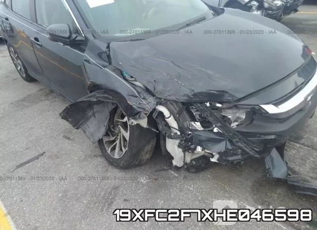 19XFC2F7XHE046598 фото 6