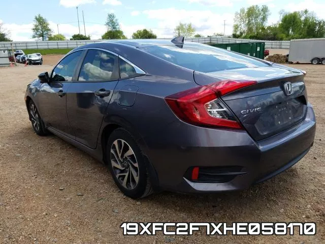 19XFC2F7XHE058170 фото 4