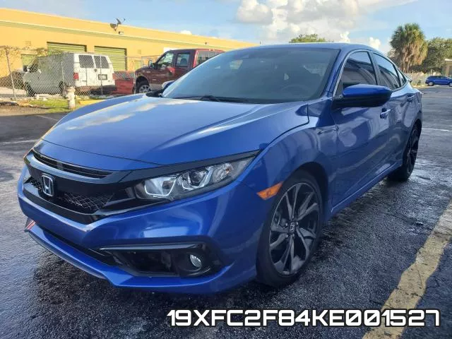 19XFC2F84KE001527 фото 3