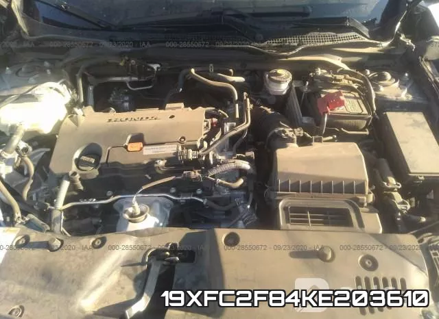 19XFC2F84KE203610 фото 2