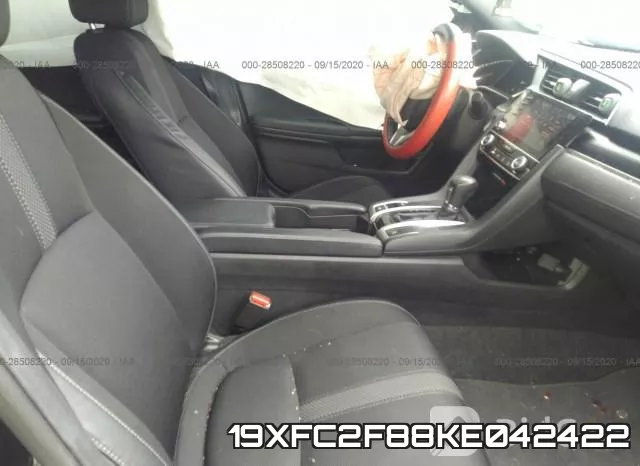 19XFC2F88KE042422 фото 6
