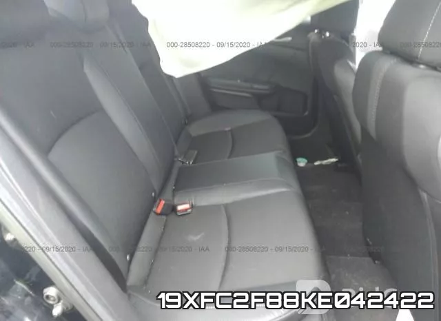 19XFC2F88KE042422 фото 9
