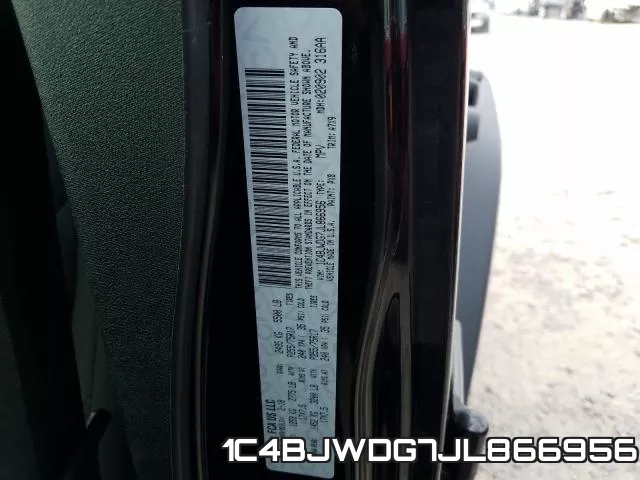 1C4BJWDG7JL866956 фото 2