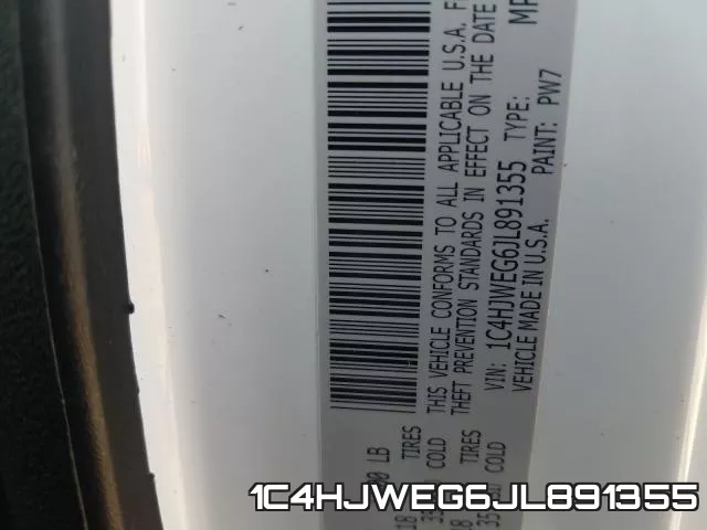 1C4HJWEG6JL891355 фото 2