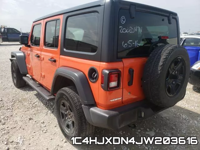 1C4HJXDN4JW203616 фото 4