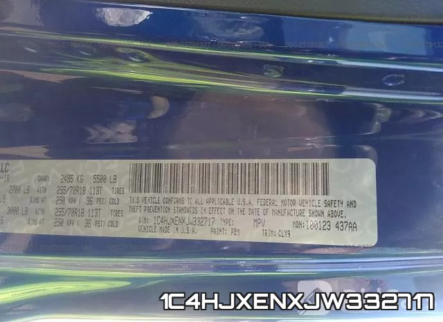 1C4HJXENXJW332717 фото 10