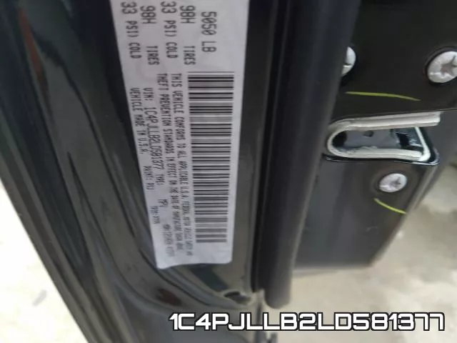 1C4PJLLB2LD581377 фото 2