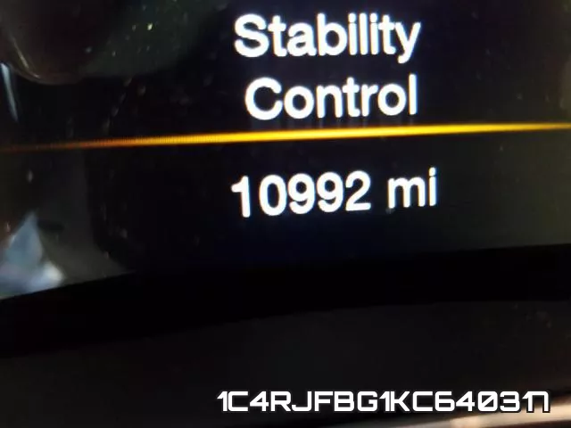 1C4RJFBG1KC640317 фото 9