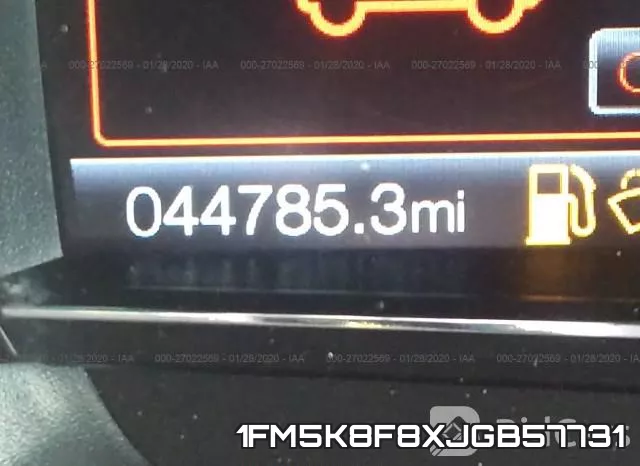 1FM5K8F8XJGB57731 фото 8