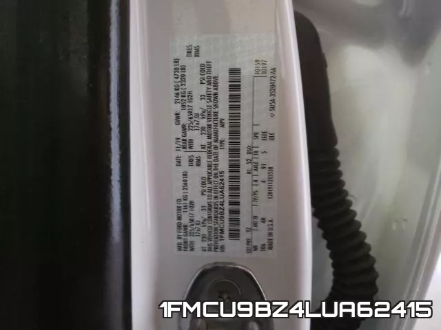 1FMCU9BZ4LUA62415 фото 2