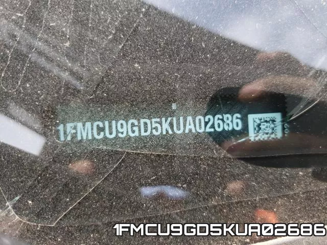 1FMCU9GD5KUA02686 фото 2