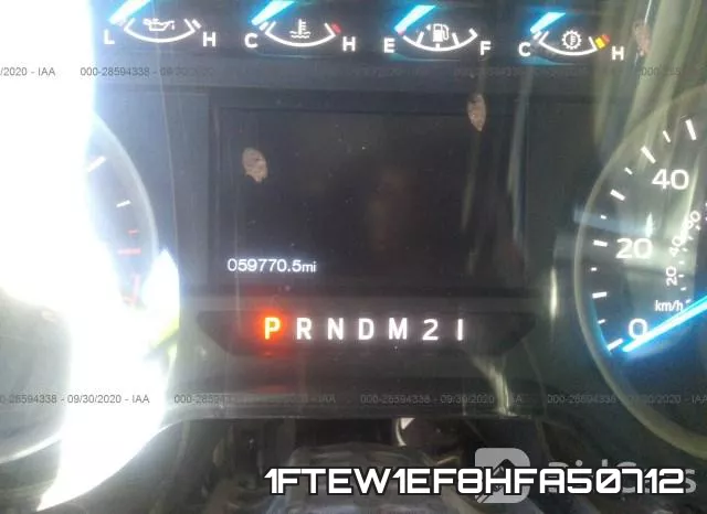 1FTEW1EF8HFA50712 фото 8