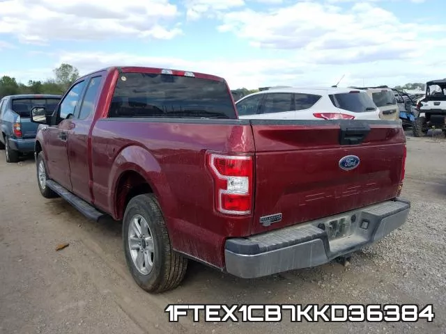 1FTEX1CB7KKD36384 фото 3