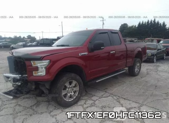 1FTFX1EF0HFC11362 фото 3