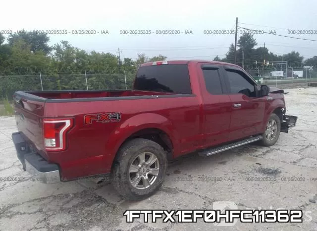 1FTFX1EF0HFC11362 фото 5