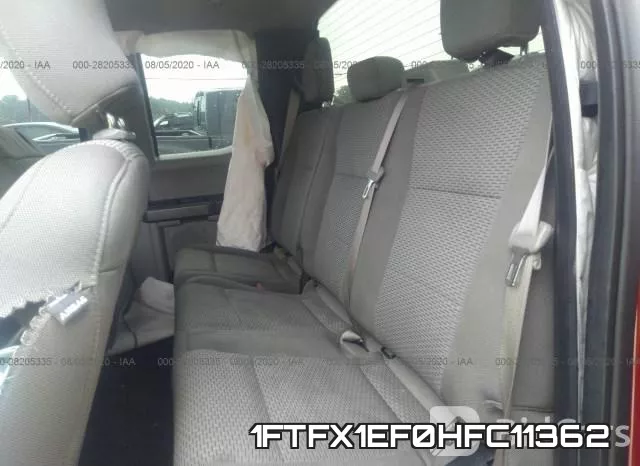 1FTFX1EF0HFC11362 фото 9