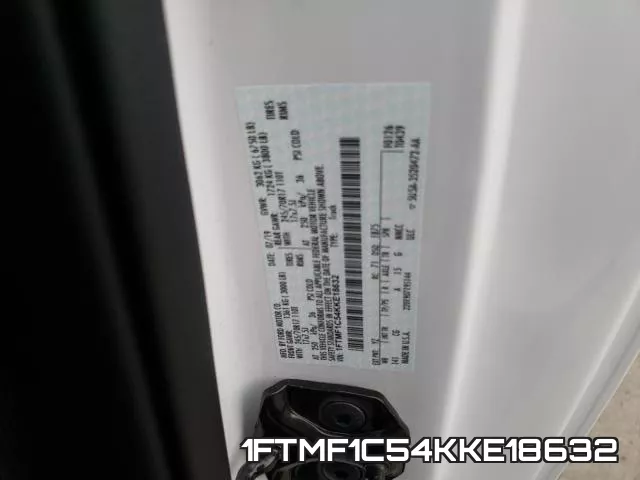 1FTMF1C54KKE18632 фото 2