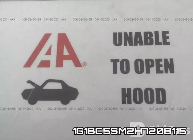 1G1BC5SM2H7208115 фото 2