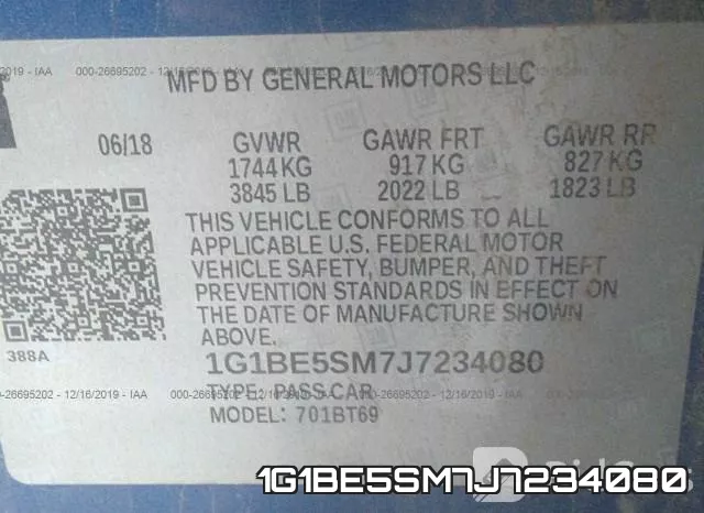 1G1BE5SM7J7234080 фото 10