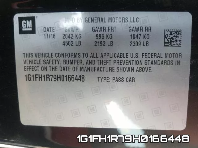 1G1FH1R79H0166448 фото 2