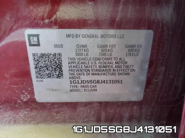 1G1JD5SG8J4131051 фото 2
