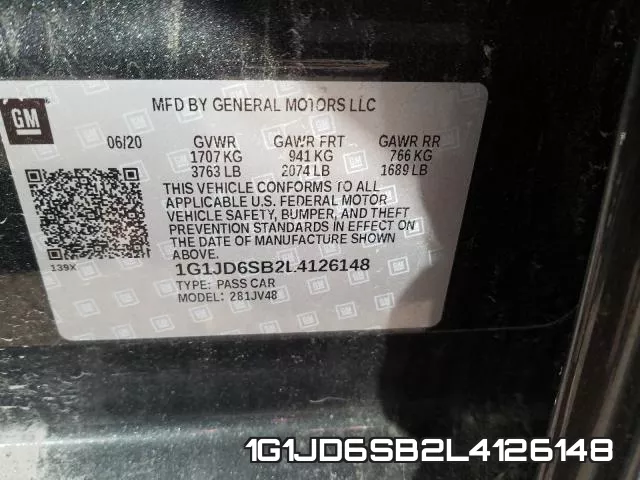 1G1JD6SB2L4126148 фото 2