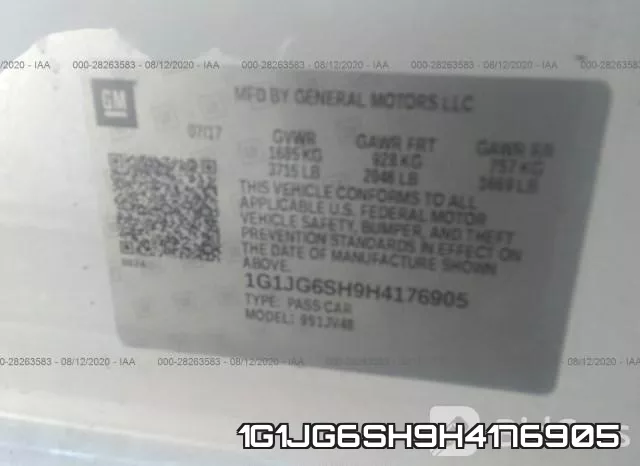 1G1JG6SH9H4176905 фото 10