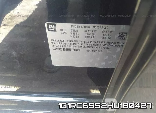 1G1RC6S52HU180427 фото 10