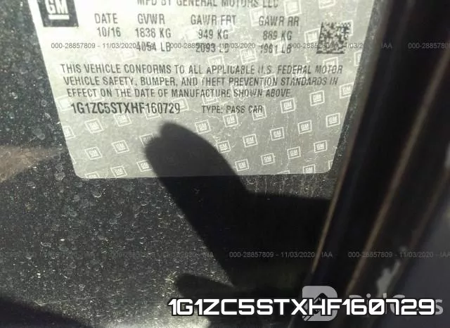 1G1ZC5STXHF160729 фото 10