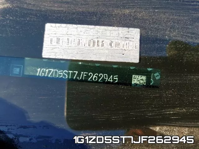 1G1ZD5ST7JF262945 фото 2