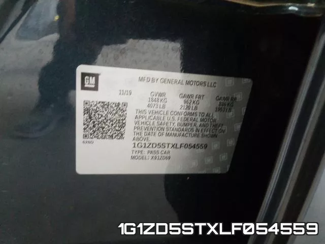 1G1ZD5STXLF054559 фото 2