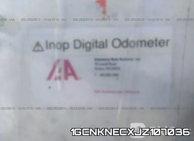 1GCNKNECXJZ107036 фото 8