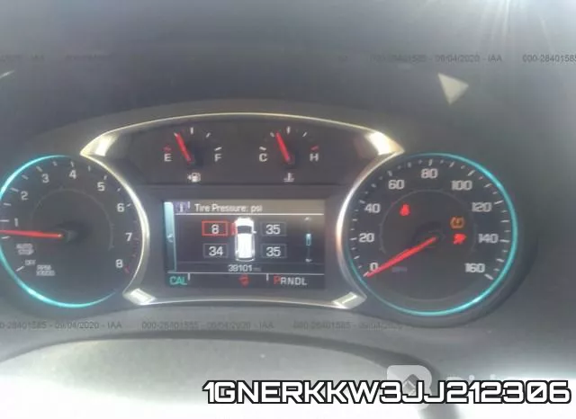 1GNERKKW3JJ212306 фото 8