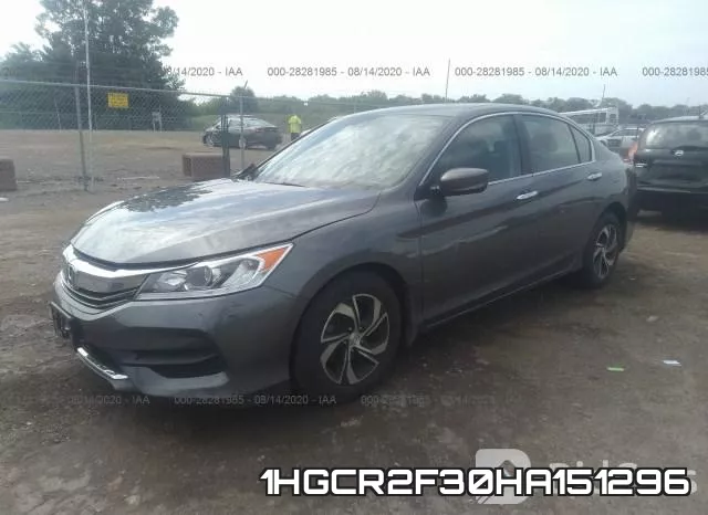1HGCR2F30HA151296 фото 3