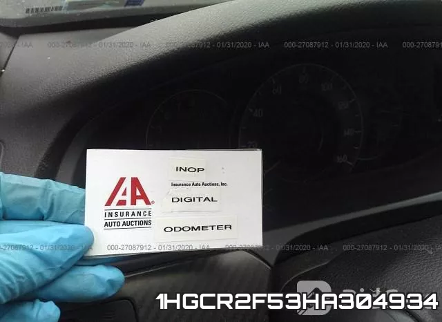 1HGCR2F53HA304934 фото 8