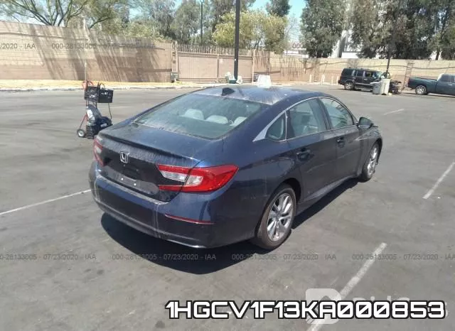 1HGCV1F13KA000853 фото 5