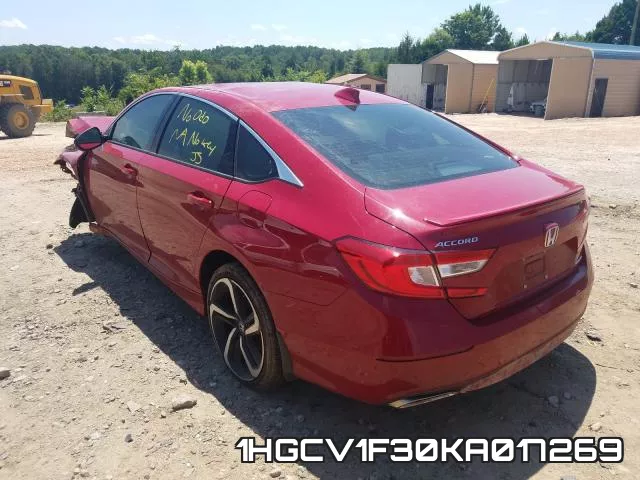 1HGCV1F30KA017269 фото 4