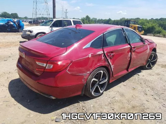 1HGCV1F30KA017269 фото 5