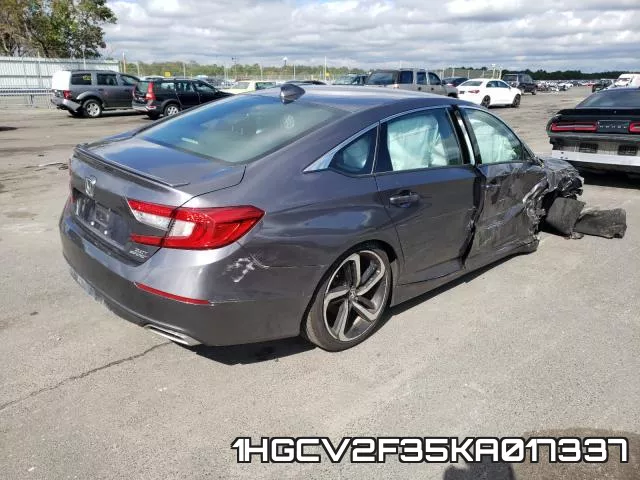 1HGCV2F35KA017337 фото 5