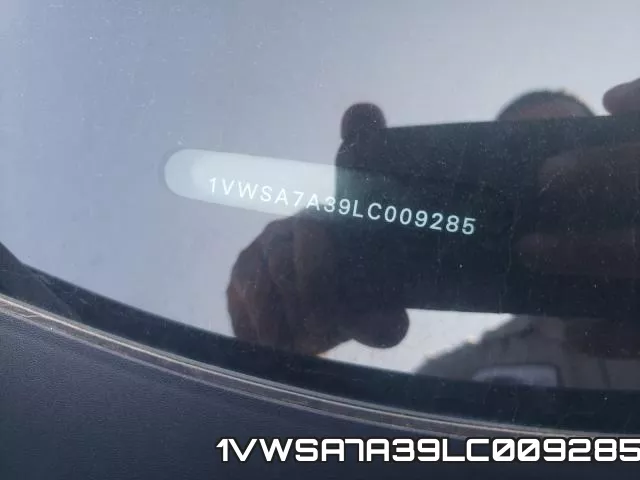 1VWSA7A39LC009285 фото 2