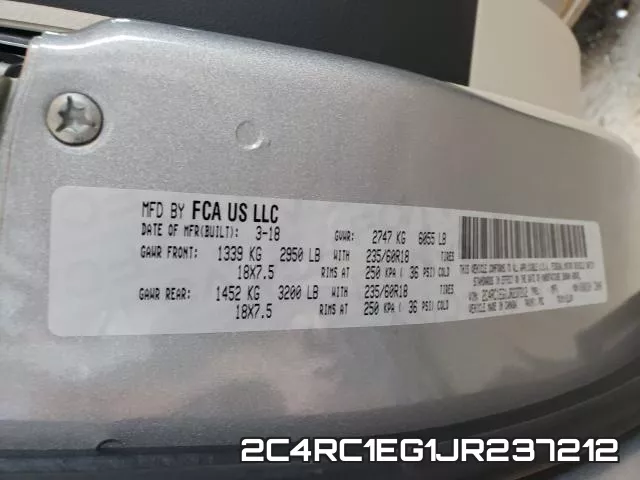 2C4RC1EG1JR237212 фото 2