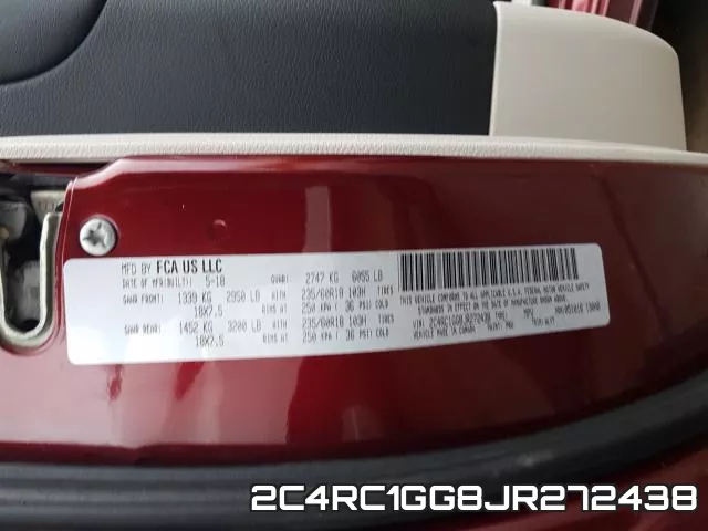 2C4RC1GG8JR272438 фото 2