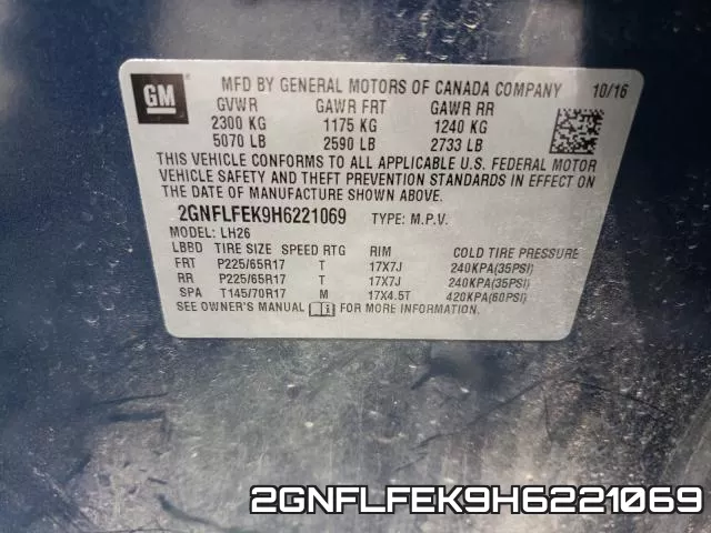 2GNFLFEK9H6221069 фото 2