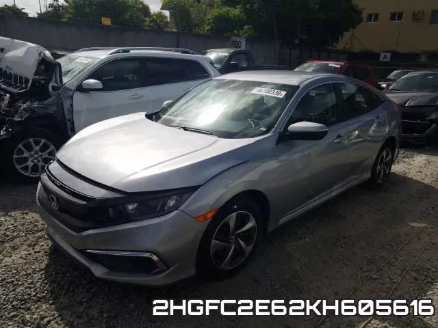 2HGFC2E62KH605616 фото 3